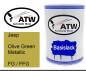 Preview: Jeep, Olive Green Metallic, FG / FFG: 500ml Lackdose, von ATW Autoteile West.